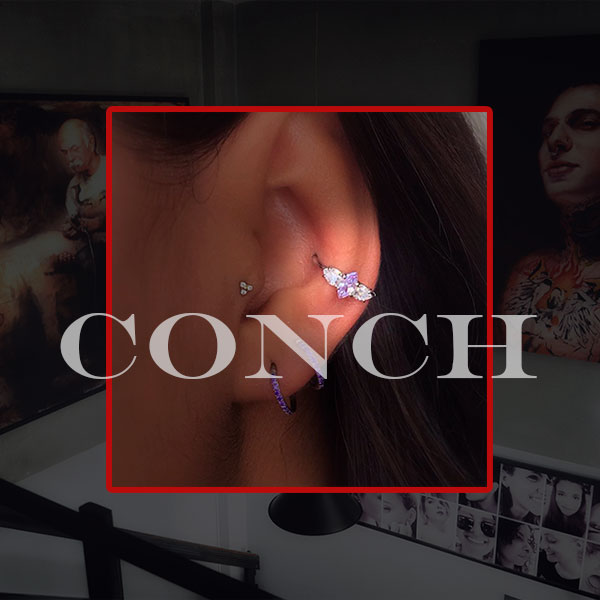 Cuidados com piercing conch