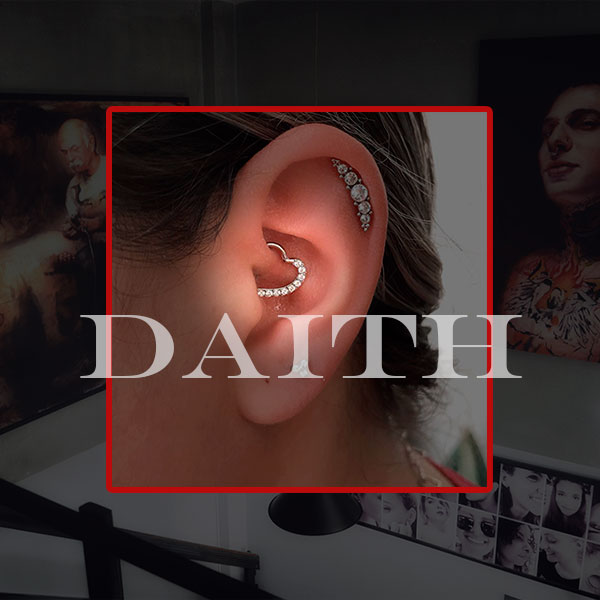 Cuidados com piercing daith