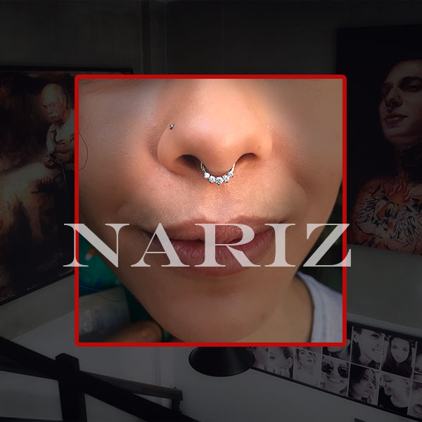 Cuidados com piercing no nariz