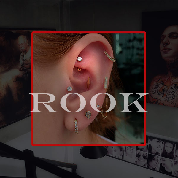 Cuidados com piercing rook