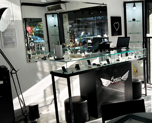 Vitrine de joias da Styllo