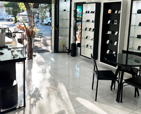 Interior da clínica Styllo